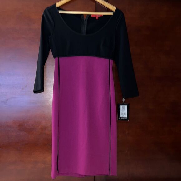 Narciso Rodriguez For Design Nation Women’s Color Block Dress Size Extra Small - Picture 1 of 11